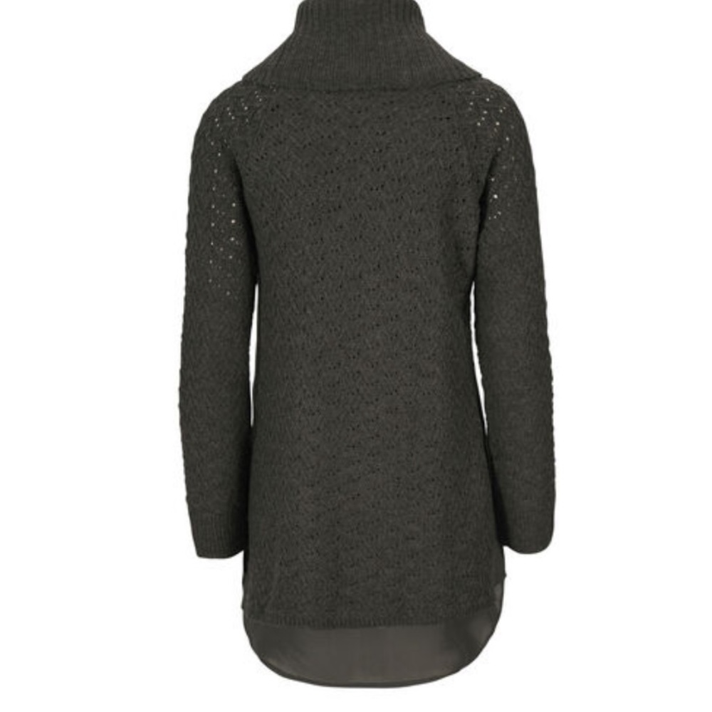 👻🎃CLEARANCE🎃👻 Ricki’s grey cozy double layer sweater - Picture 2 of 8